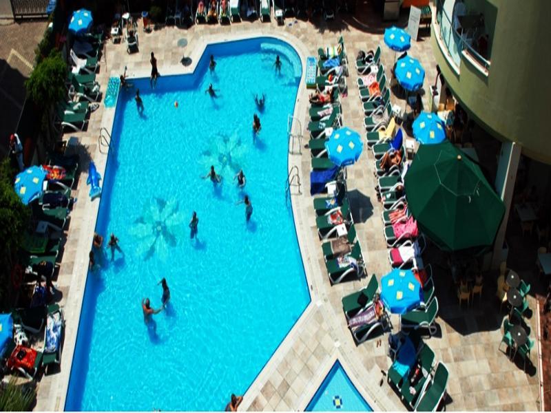 Okan Tower Apart Hotel Alanya Exterior photo
