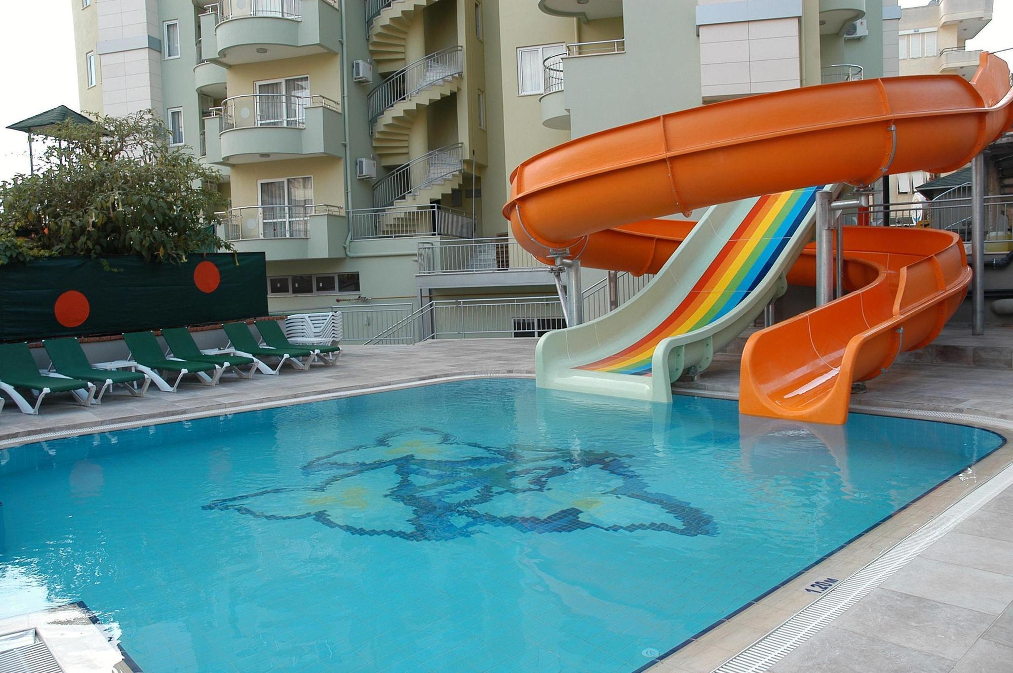 Okan Tower Apart Hotel Alanya Exterior photo