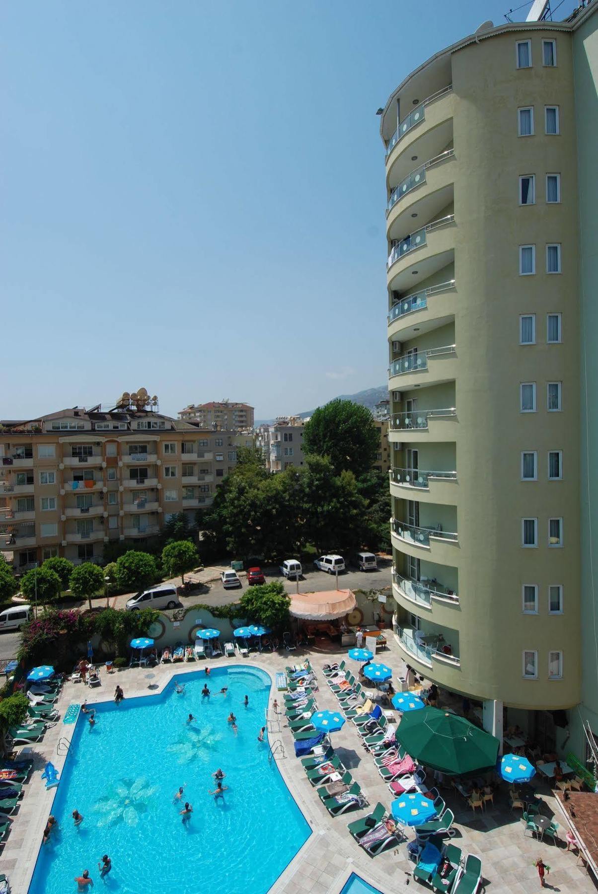 Okan Tower Apart Hotel Alanya Exterior photo