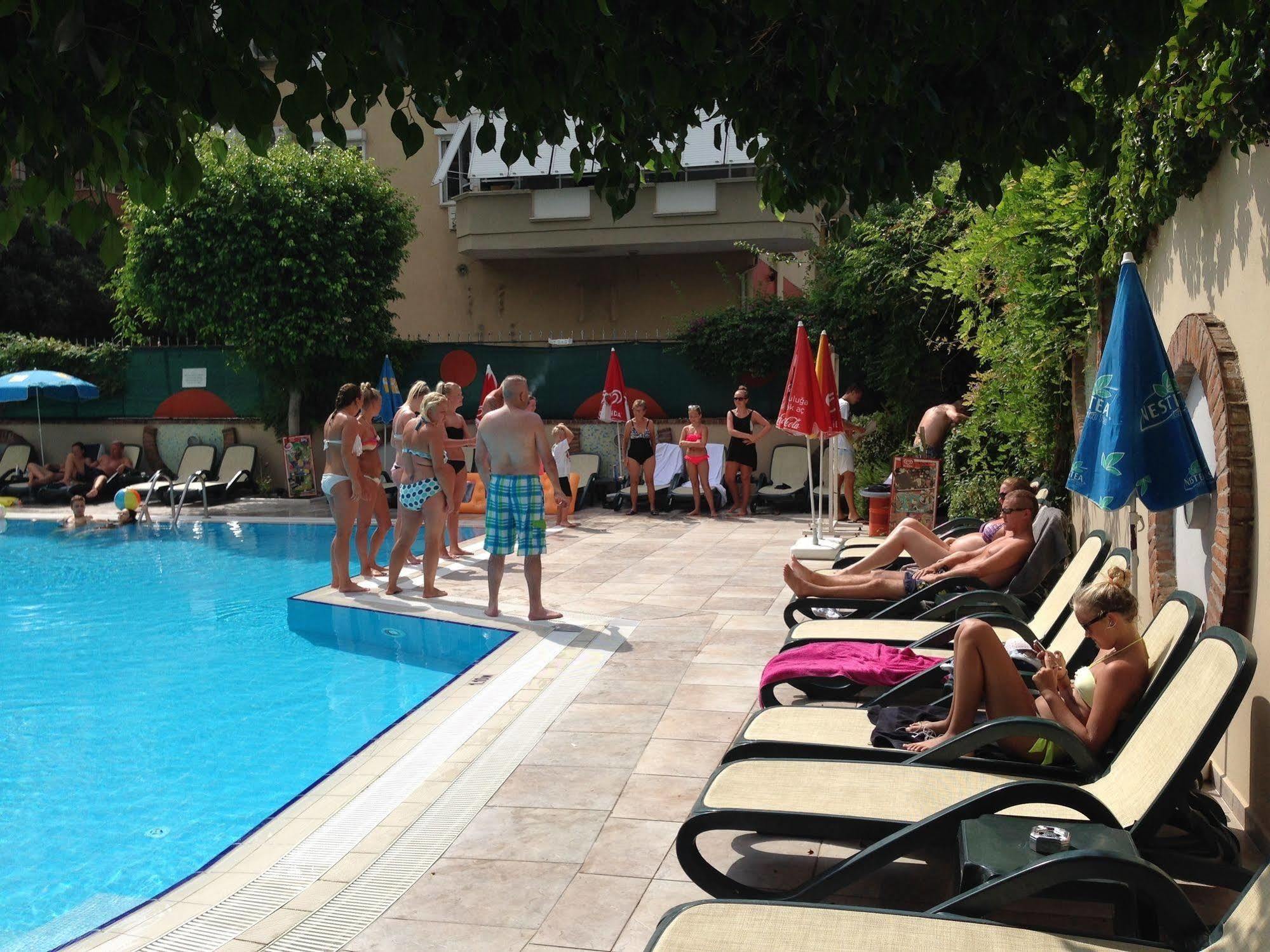 Okan Tower Apart Hotel Alanya Exterior photo