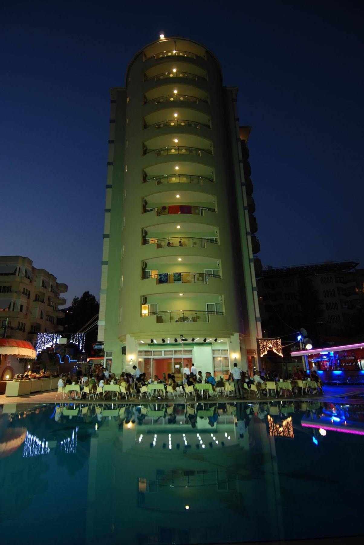 Okan Tower Apart Hotel Alanya Exterior photo